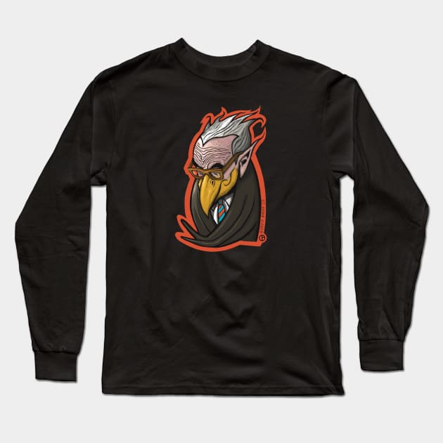 Judge Byrd Long Sleeve T-Shirt by Art from the Blue Room